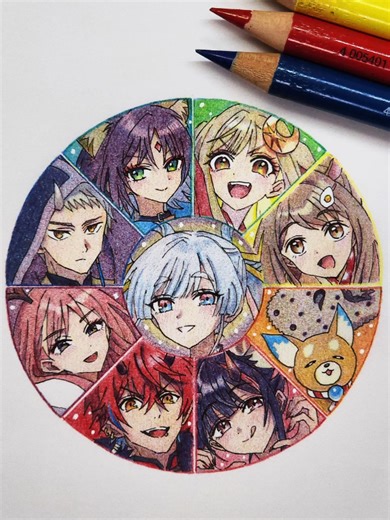 超かぐや姫の色混ぜアート体験