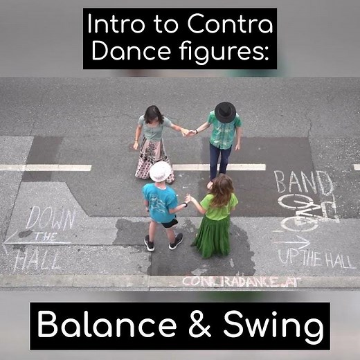 Balance and Swing Neighbor - Contra dance introduction