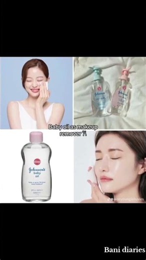 Best Uses of Johnson's Baby Oil You Need to Try! ✨💖 #BeautyTips #GlowUp