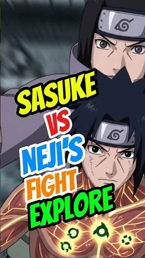 Neji vs Sasuke: The Fight That Never Made Sense #naruto #anime #narutoshippuden #animeshorts