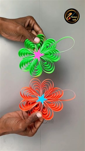 ❄ Amazing Paper Snowflake Design ❄✨ | Christmas Decoration Idea #papercraft #shorts