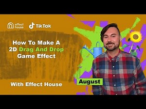 How to Make a 2D Drag and Drop Game Effect with Effect House