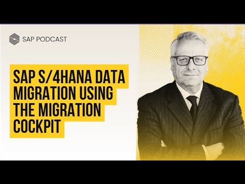 SAP S4HANA Data Migration using the Migration Cockpit