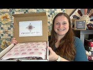 Revealing the April Open Gate Quilts Subscription Box! Its AMAZING!