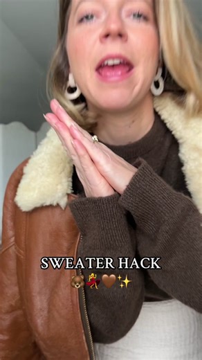 Sweater Over Dress Styling Hack for Fall Fashion