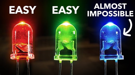 The Decades-Long Struggle to Produce the Blue LED