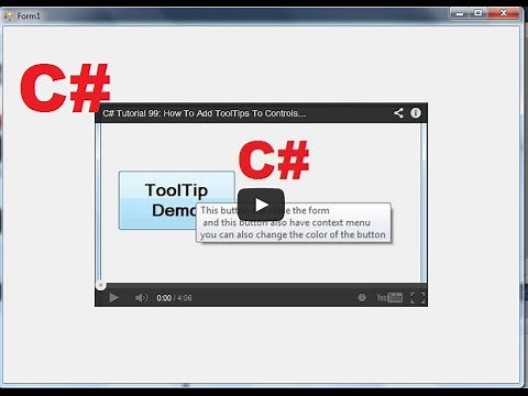 C# Tutorial 101: How to Add or Embed YouTube Videos In C# Windows Forms Application