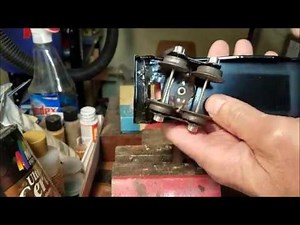 Restore Lionel Pre War Tinplate Frames and Replace Original Trucks