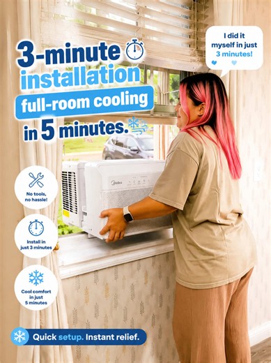3-Minute Whole-Room Cooling Installation in 5 Minutes