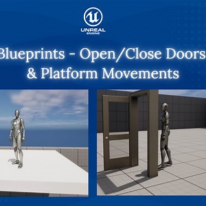 Blueprint - Open/Close Door and Platform | Community tutorial