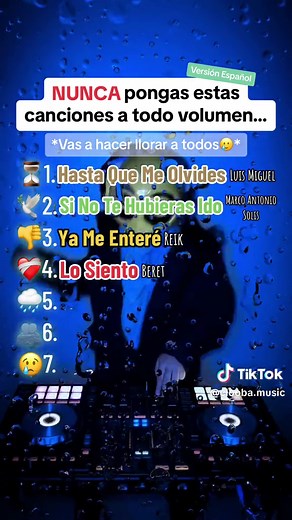 Esas son canciones para llorar🥲💔#fypシ #foryoupage