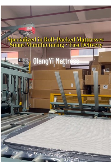 Efficient Shipping Solutions with Roll-Packed Mattresses