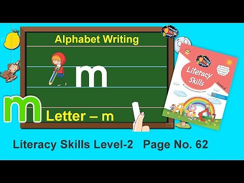 Writing small letter m | Letter m | Small alphabet m | Learning Booster | Magpie Books