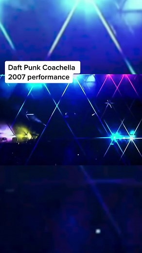 In 2007, Daft Punk performed at Coachella using their pyramid set design that mimiced their tour for the album, “Alive 2007” - #coachella #daftpunk #edm #paletapp #coachella2022 #alive2007 #electronicmusic #dance #dj #djs #QuakerPregrain