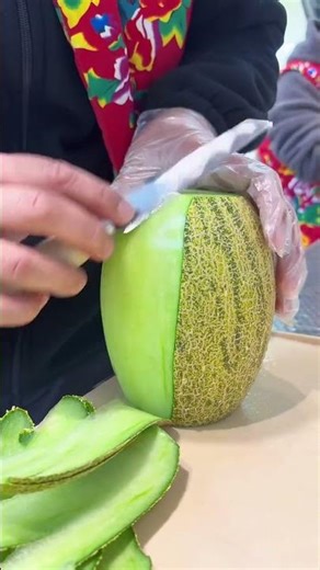 #Creative Melon Make Carving Cutting Tips and Tricks-Fruit Cutting design Skills#Knife Skills#