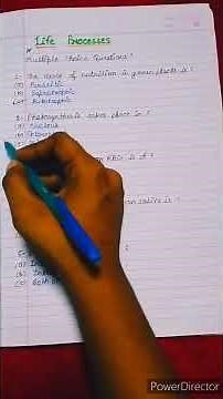 Important questions Ch- Life Processes||Class-10||Science