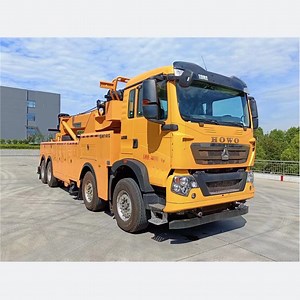 [Hot Item] 371HP HOWO 360 Degree Rotation Rotator Heavy Duty 50ton 70ton Wrecker Tow Truck
