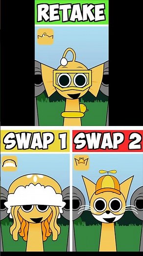 EVERY Characters From Sprunki RETAKE Phase 1 Swap