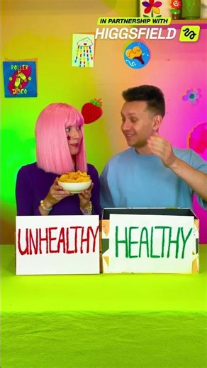 Healthy Food vs. Yummy Treats: The Sorting Showdown! 🥦🍕