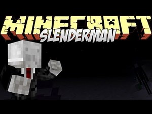 Minecraft Mods Showcase - Slenderman Mod! (1.8) - 1.7.10 - 1.8.2 - 1.12.0