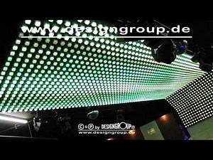 Club R1 Riesa in Germany - Designgroup LED-Pixelwall P 125 and Madrix