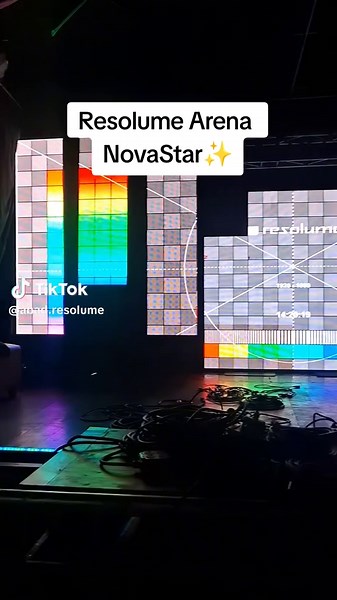 Configurando pantallas en Nova Star y Mapeando en Resolume Arena 🔥 #resolume #leddisplay #Led #pantallaled #resolumearena #eventos #show