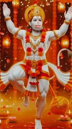 🚩 Feel the Energy of Bajrangbali 🔥✨ #Hanuman #Bajrangbali