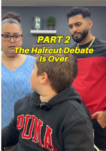 Grandma and Grandson PART 2 - RESULTS 🔥 Messy Textured Fringe for the win! I’m located in the WINDSOR area, if you’re looking for this service, make sure you click the link in the bio to book your next appointment :) ALWAYS ACCEPTING NEW CLIENTS 💈 #texturefringe #16guard #lowtaper#blowouttaper #windsorbarber