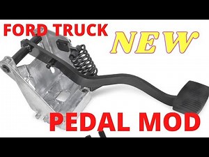 FORD POWERSTROKE NEW CLUTCH PEDAL MOD