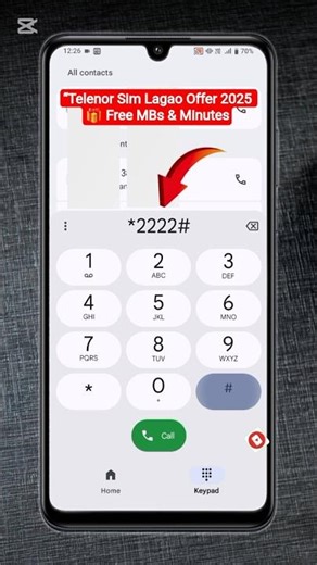 📱 Telenor Sim Lagao Offer Code 2025 | Free Minutes & MBs Offer 🔥
