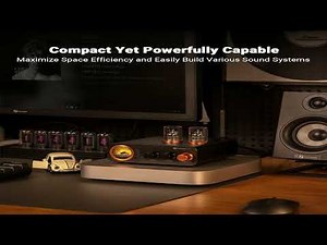 Prime Big Deals | Fosi Audio MC331 Tube Amplifier Review | HiFi Stereo Power Amp with DAC | VU Meter