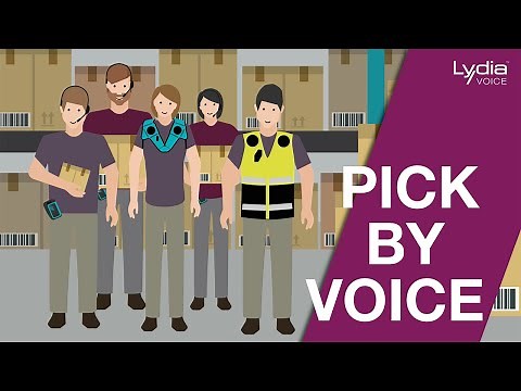 Pick by Voice mit LYDIA Voice - die smarte Sprachassistentin für Logistik, Industrie und Maintenance