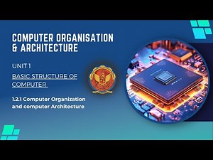1.2.1 Computer Organization & Computer Architecture | CS404 |