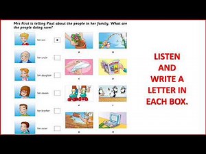 MOVERS SAMPLE TEST 4 PART 3