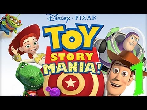 Toy Story Mania Xbox 360 Gameplay [HD] Part 1