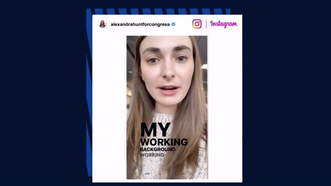 Former stripper Alexandra Hunt running for Congress