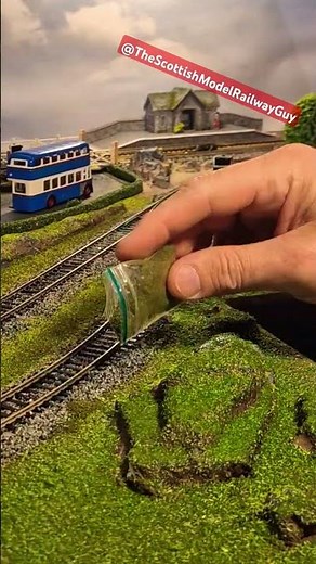 EASY laying of Scatter / Static Grass / Model Railway scenics