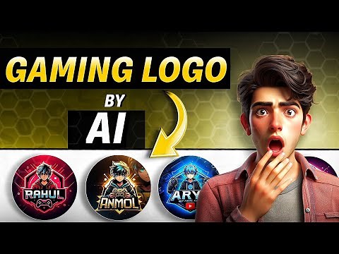 Make Your Gaming Logo By AI 😱 | How To Make Gaming Logos 2024