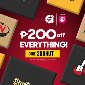4.1K reactions · 51 shares | New year, same cravings?  Kick off 2025 with a feast! Enjoy P200 OFF on all your Pizza Hut Picks  Use the code 200HUT when you order on foodpanda! ✅ Just hit a minimum spend of P799. #200HUT #PizzaHut | Pizza Hut | Facebook