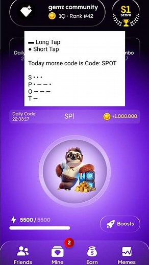 Gemz Daily Cypher Morse Code - 11 September 2024