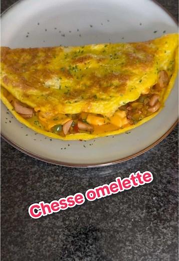 Delicious Cheese Omelette Recipe for Your Brunch