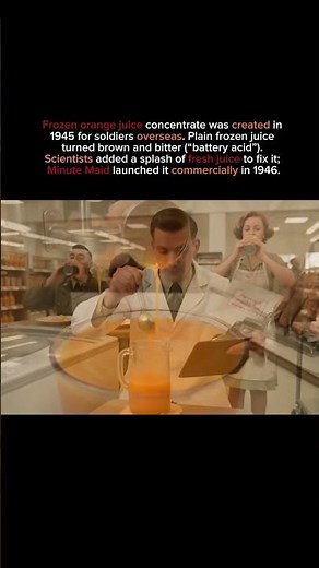 Why War Created Frozen Orange Juice