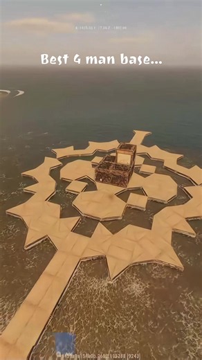 Best 4 Man Base Rust Console - Compact 4-Man Base Design