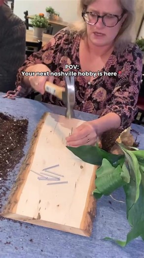 Beginner Staghorn Fern Mounting Workshop in Nashville
