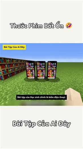 Bài Tập Của Ai Đây #shorts #minecraft