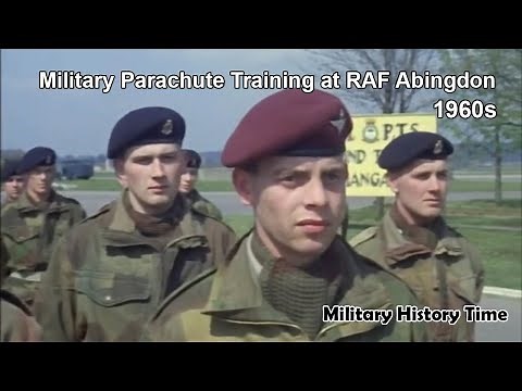 Military Parachute Training - 1960 (Colour)