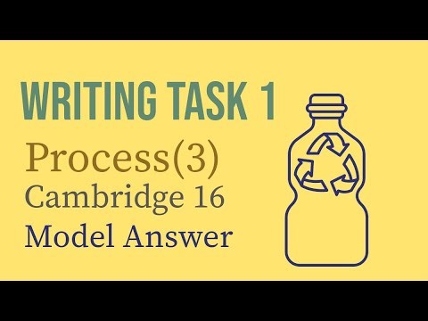 IELTS Writing Task 1: Process (3) | Bottles | Cambridge 16 - Sample Answer