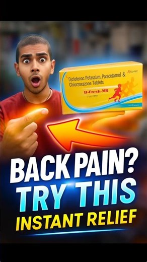 Back pain, Body Pain, Muscle Pain का इलाज - D Fresh MR tablet Review 🔥 #pain #tablet #hindi