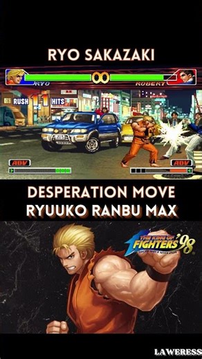 Ryo Ryuuko Ranbu MAX KOF 98 #kof98 #kof #ryo