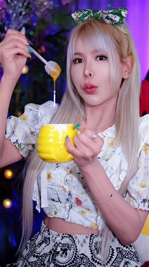 Honey Spoon ASMR Experience for Relaxation